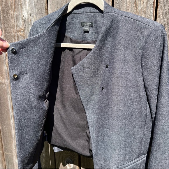 Ann Taylor Factory blue blazer jacket size small - Picture 5 of 17